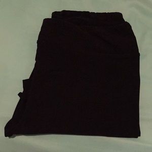 Black Lularoe TC leggings